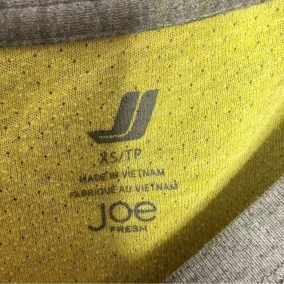 Joe  Fresh Sweatshirt Grey Size Extra Small - Picture 9 of 16